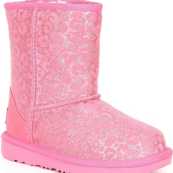 UGG Other - NIB UGG Classic II Glitter Leopard Boot TODDLER